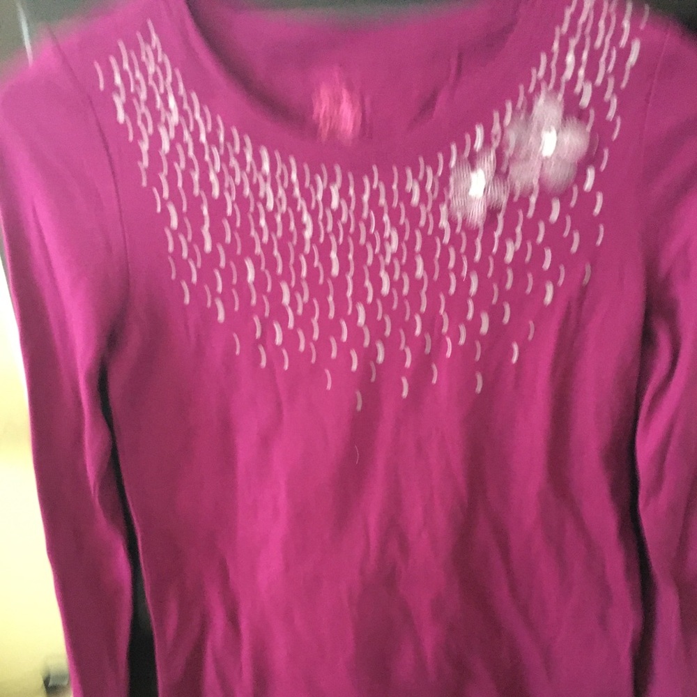 Two long sleeve tops